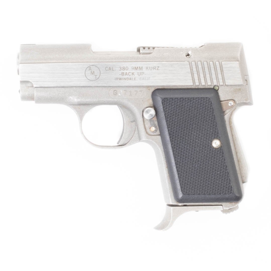 AMT BACK UP .380 ACP SEMI AUTO HANDGUNS