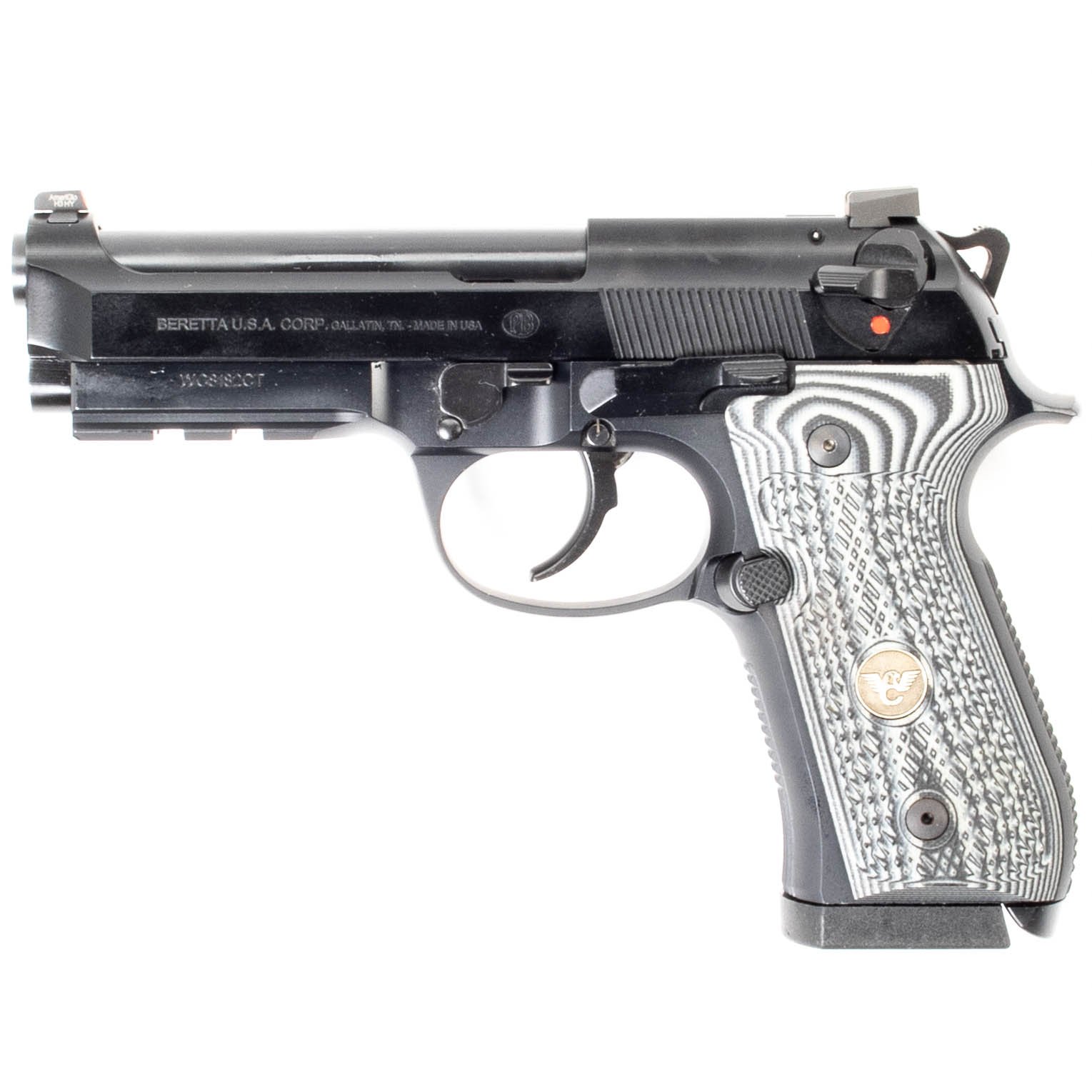 BERETTA 92G CENTURION TACTICAL 9MM LUGER (9×19 PARA) SEMI AUTO HANDGUNS