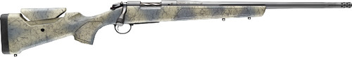 Bergara B-14 Wilderness Sierra 6mm Creedmoor, 20" Threaded Barrel, Wilderness Camo W/ Black Webbing, Gray Rec, 4rd