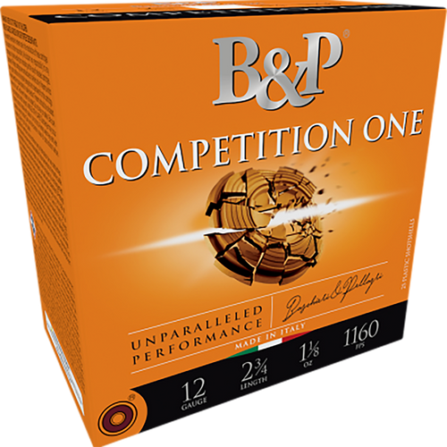 B&P Competition One 12 Ga, 2.75", 7/8 Oz, 7.5 Shot, 25rd Box