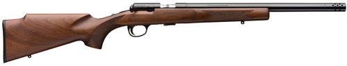 Browning T-Bolt Target 22 Magnum, 16.5" Barrel, Satin Black Walnut, Muzzle Break, Black Rec, 10rd
