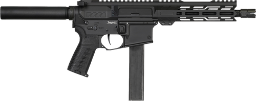 CMMG Banshee MK17 9mm, 5" Taper Threaded Barrel, Black Cerakote, Pistol Tube, 21rd