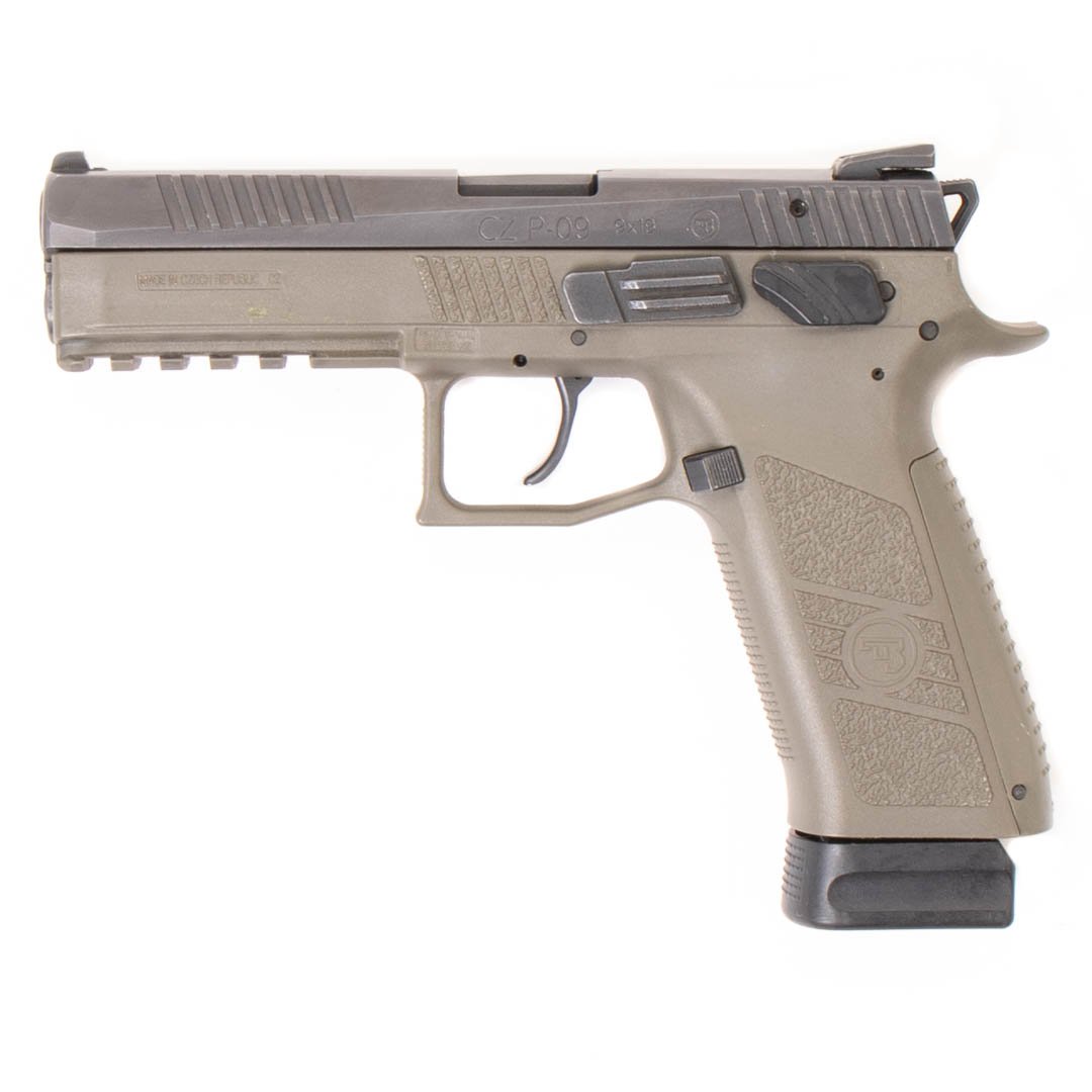 CZ P-09 9MM LUGER (9×19 PARA) SEMI AUTO HANDGUNS