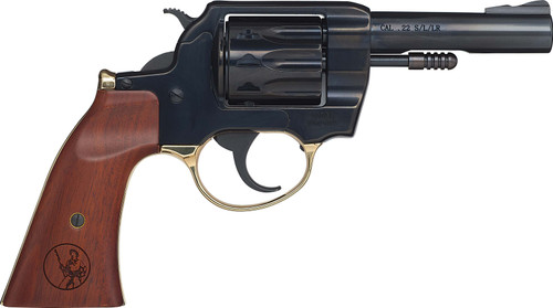 Henry Golden Boy 22 LR, 4" Barrel, Black, American Walnut Gunfighter Grip, 10rd