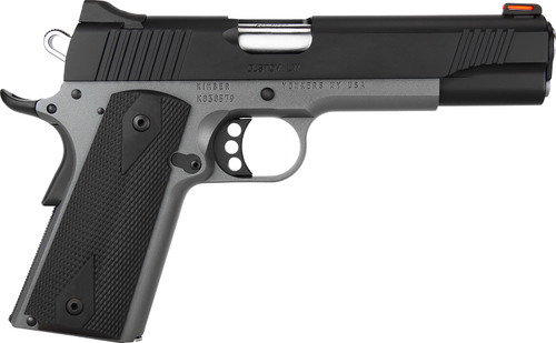 Kimber America Custom LW Shadow Ghost 45 ACP, 5" Barrel, Black Slide, Gray Frame, CA Compliant, 8rd