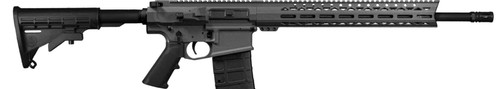 Live Free Battle Rifle Heavy 7.62x51mm, 18" Threaded Barrel, Tungsten Cerakote, Rogers Super Stock, 10rd