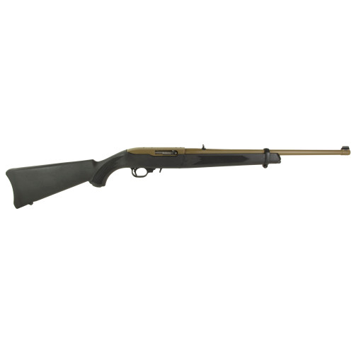 Ruger 10/22 Carbine 22 LR, 18.5" Barrel, Black Synthetic, Flat Dark Earth Rec, 10rd