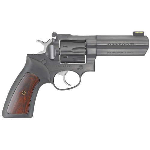 Ruger GP100 TALO Edition 357 Magnum, 4.2" Barrel, Black, Rubber/Wood Grip, 7rd