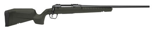 Savage Axis 2 25-06 Remington, 22" Barrel, Dark Olive Green Stock, Black Rec, 4rd