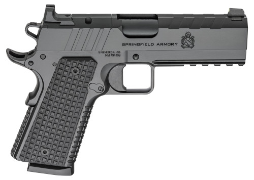 Springfield Emissary AOS 9mm, 4.25" Barrel, Black Cerakote, G10 Grip, 9rd