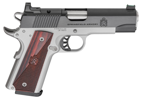 Springfield Ronin AOS 9mm, 4.25" Barrel, Two-Tone, Laminate Wood Grip, 9rd