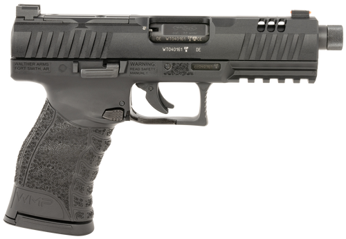 Walther WMP 22 Winchester Magnum, 4.9" Threaded Barrel, Black, Optic Ready, 15rd